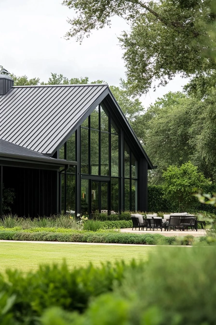 Greenhouse-Style Barndominium Design