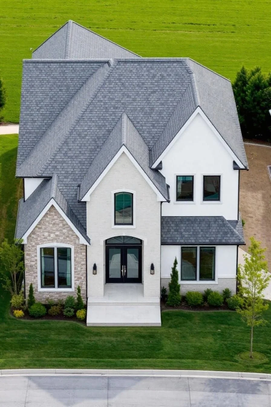 Grand Details in a Suburban Setting