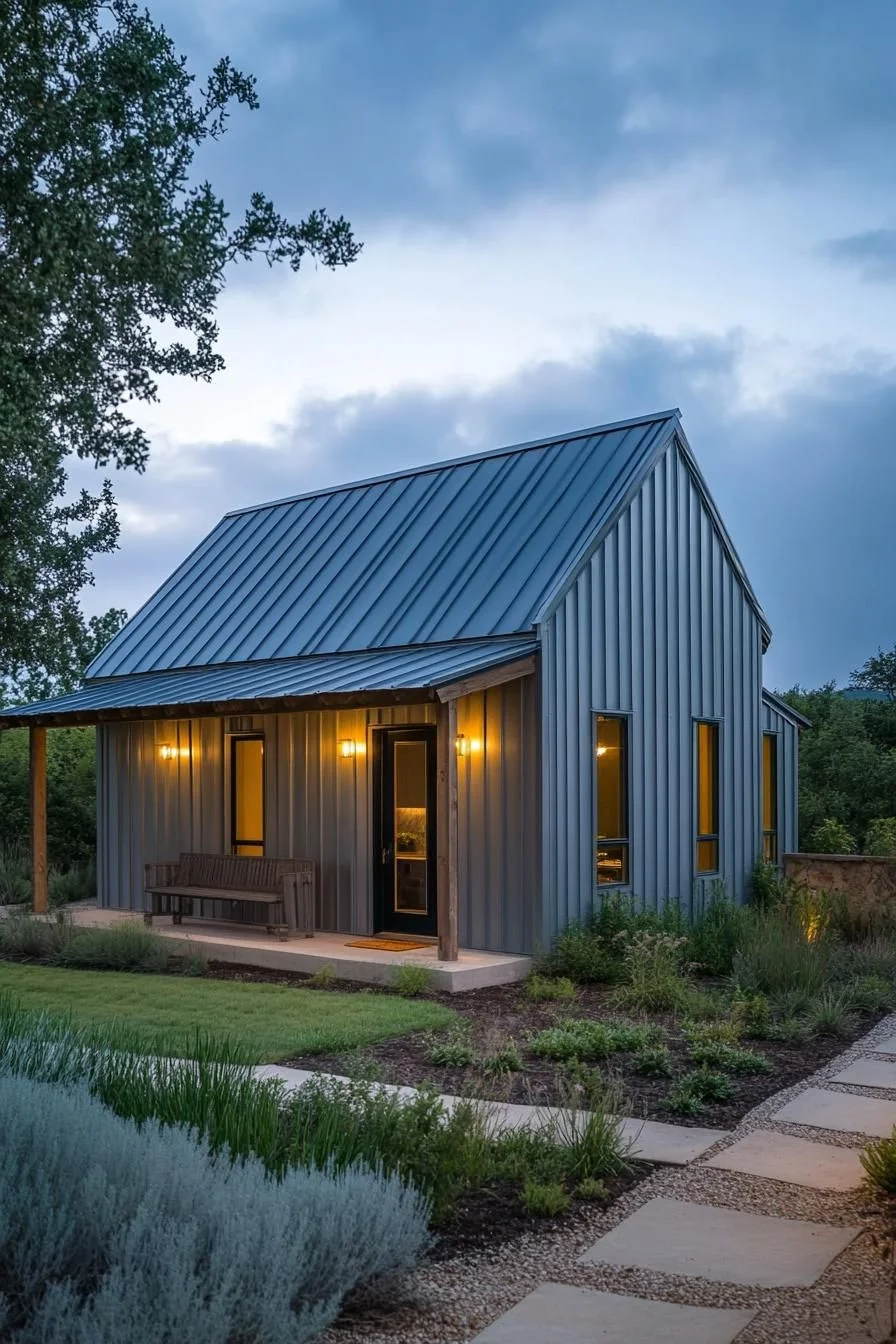 Corrugated Steel Cabin Design