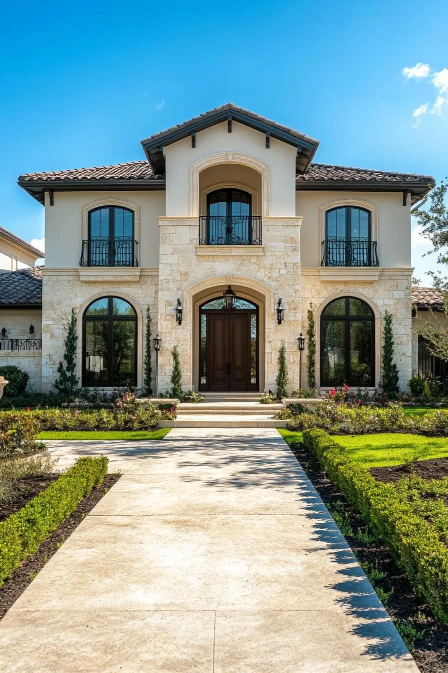 Sunlit Chateau-Style Home