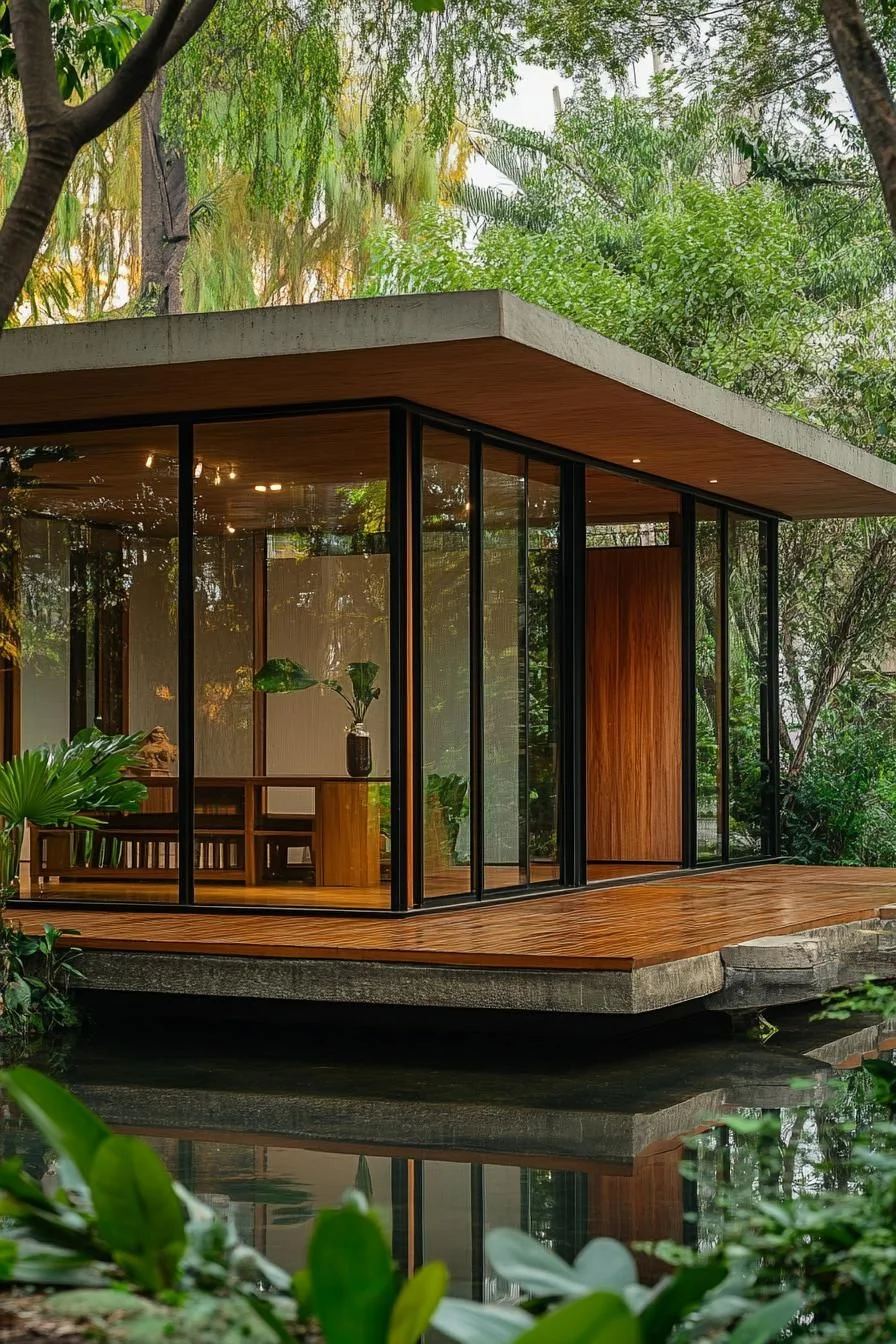 Natural Wood and Glass Exteriors - photo 3