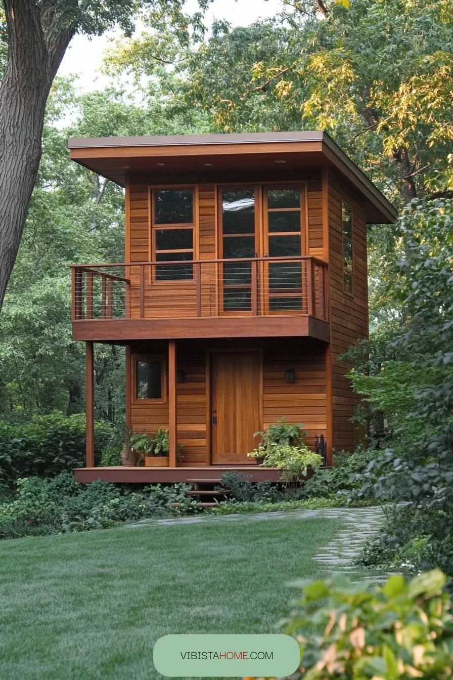 Treehouse Surprise Clad in Cedar