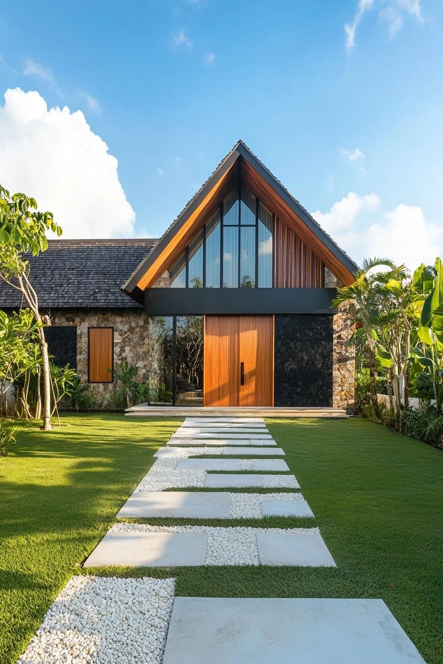 Tropical Pinnacle: Bali's Geometric Gem
