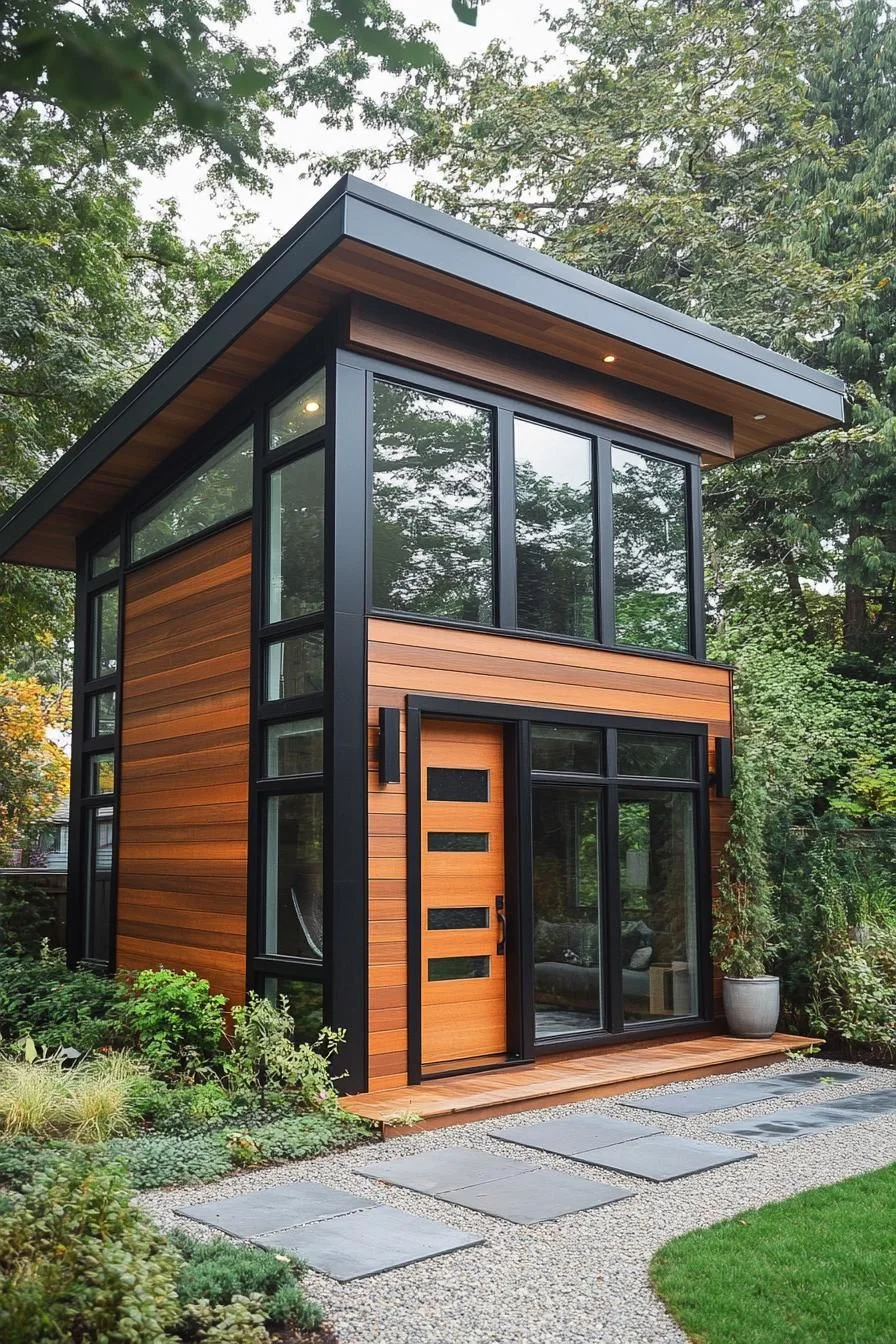 23) A Minimalist Tower Retreat