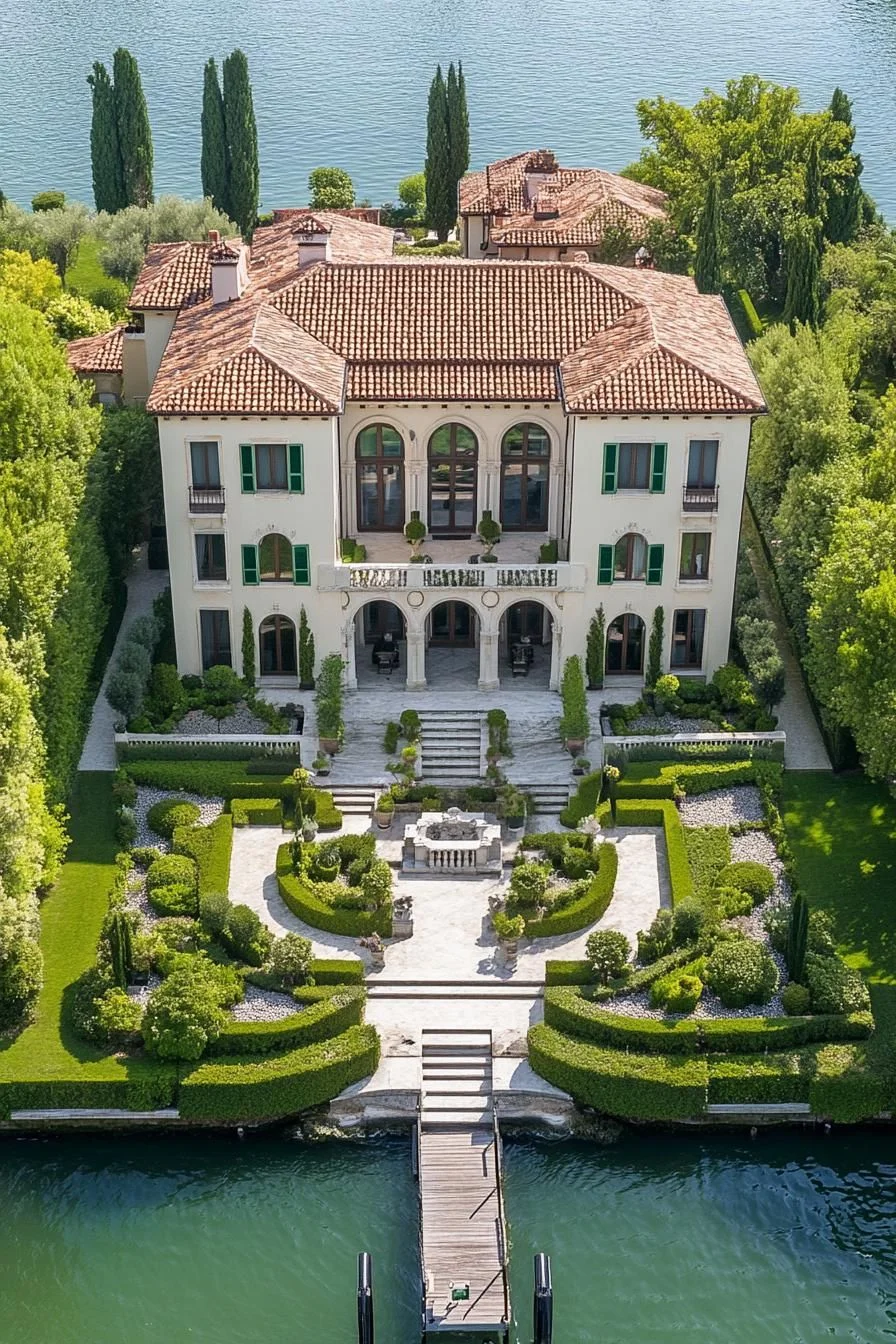 Chic Waterfront Renaissance Retreat