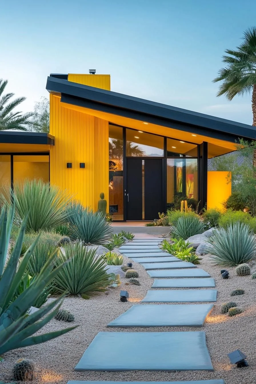 Bright Sunshine Along Cactus Lane