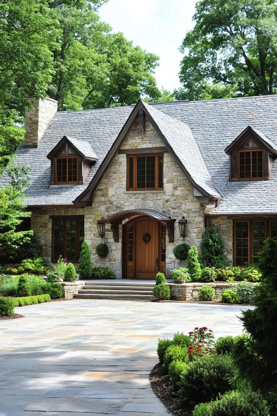 Charming Stone Cottage in a Lush Landscape