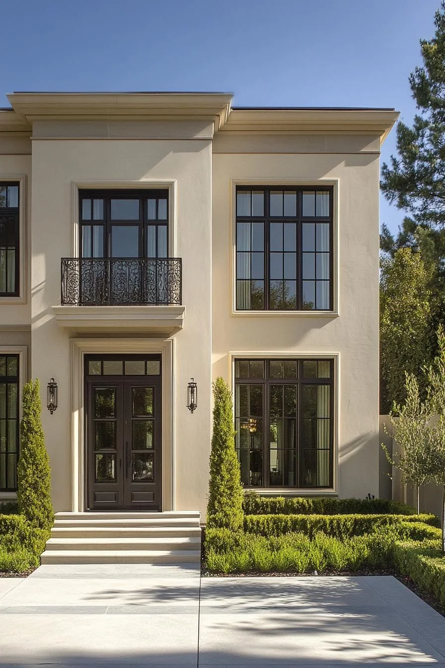 Verdant Accents Add Refined Grandeur