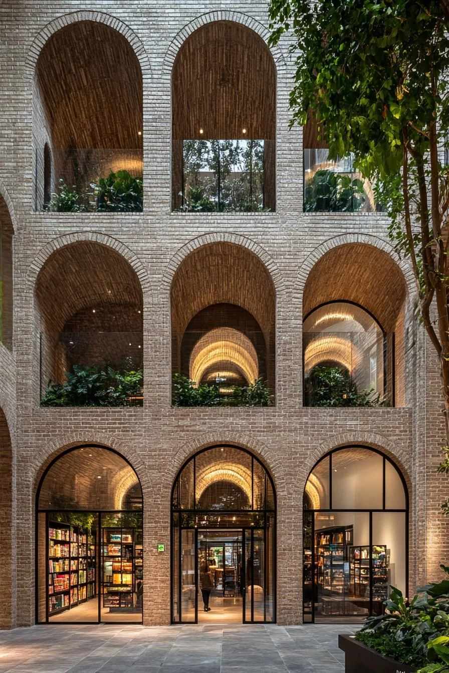 Modern Wonders in Brick Archways