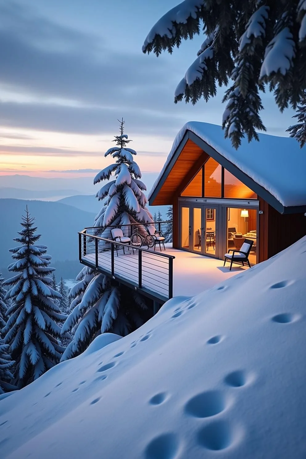 A Fireside Cabin at Frosty Heights