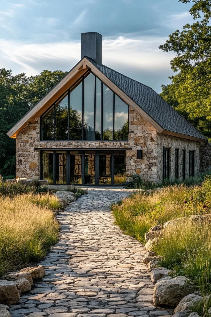 A Contemporary Twist on Stone Design