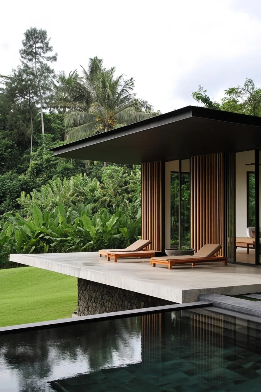 A Terrace Floating in Stillness
