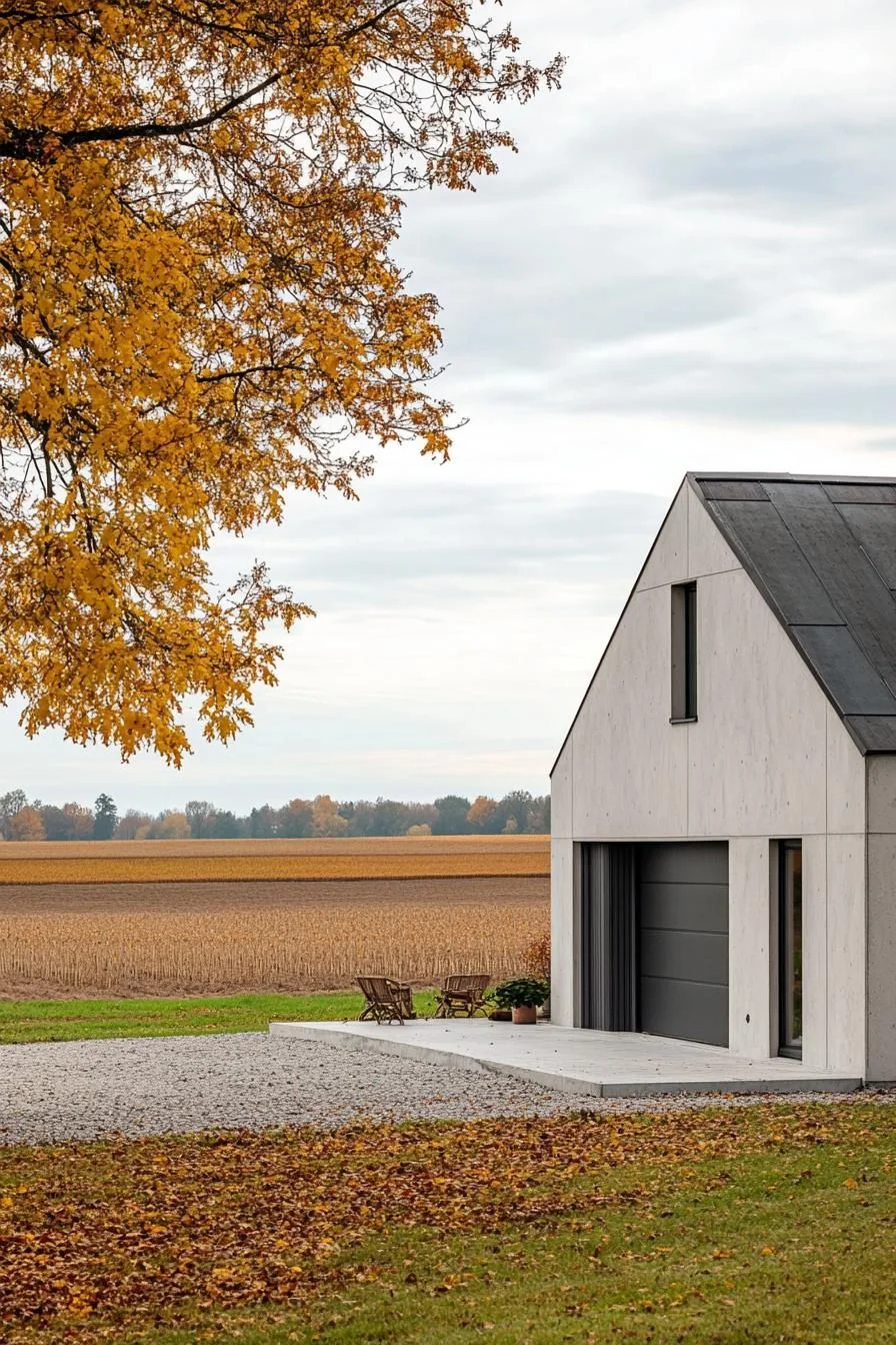 Modern Sleek Metal Garage Doors