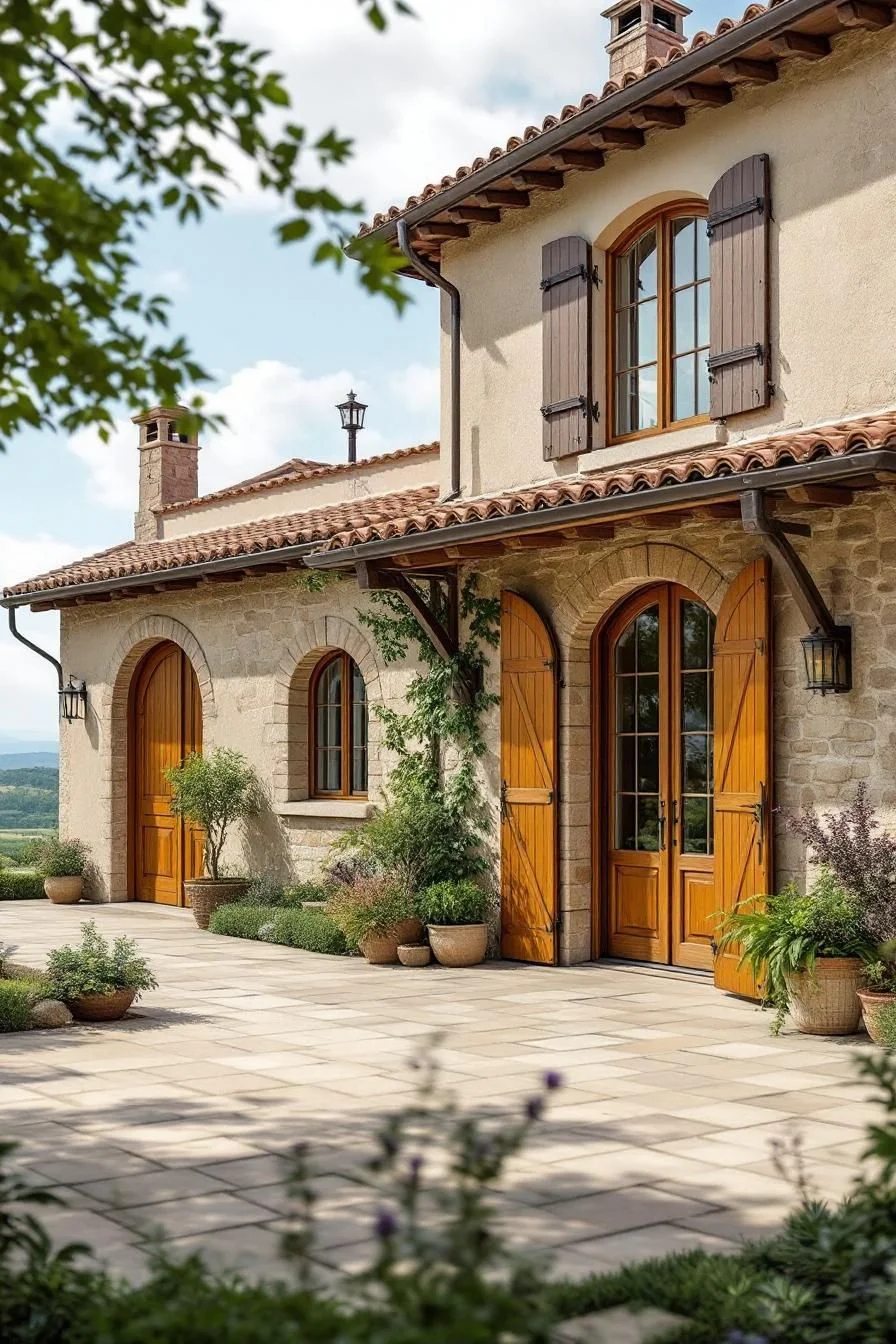 Terracotta Rooflines Across the Italian Hills