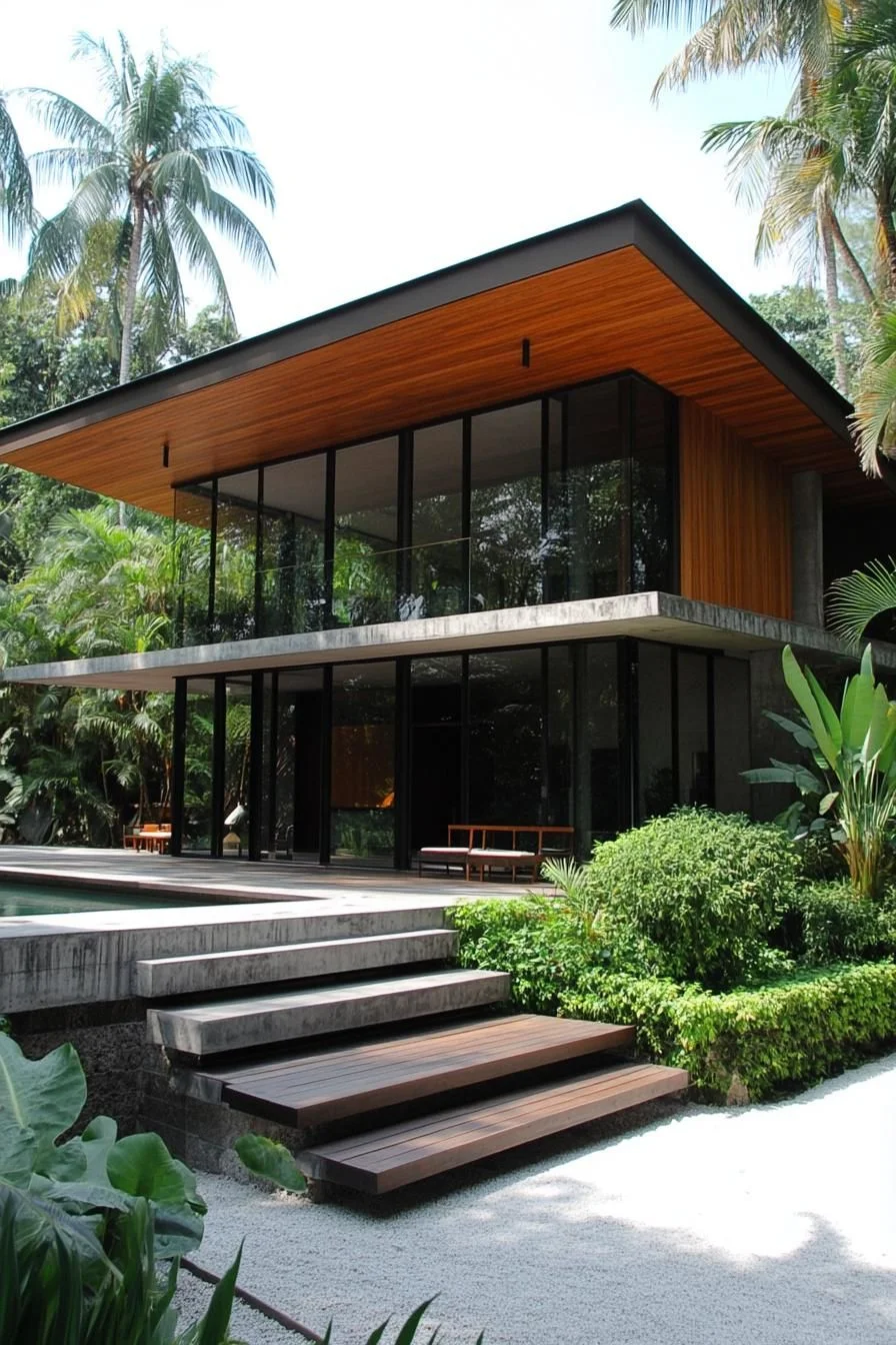 A Modern Cube Villa in the Jungle