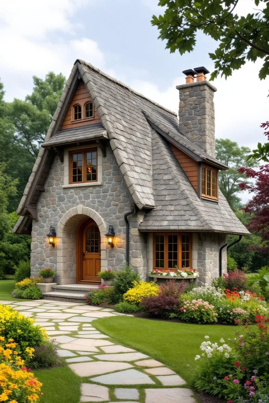 A Stone Cottage With Fairy-Tale Flair
