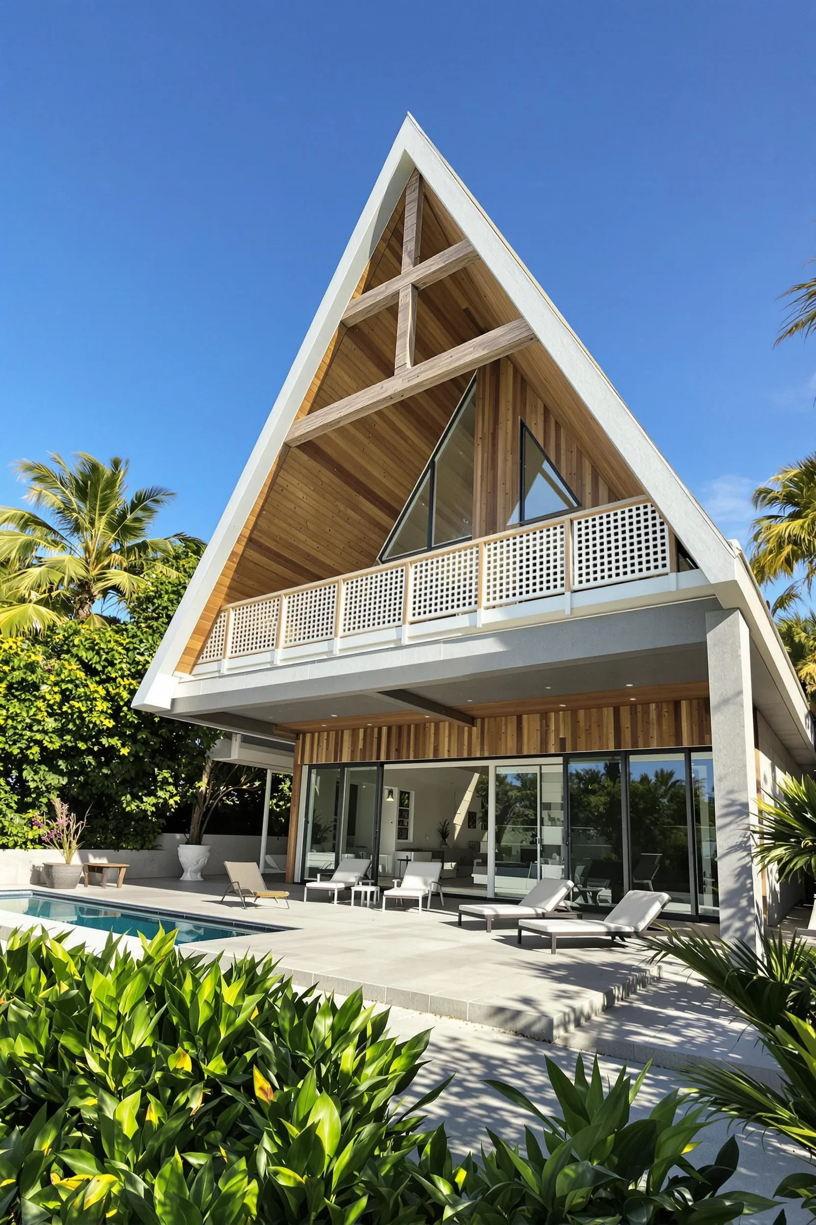 A-Frame Retreat by the Shore
