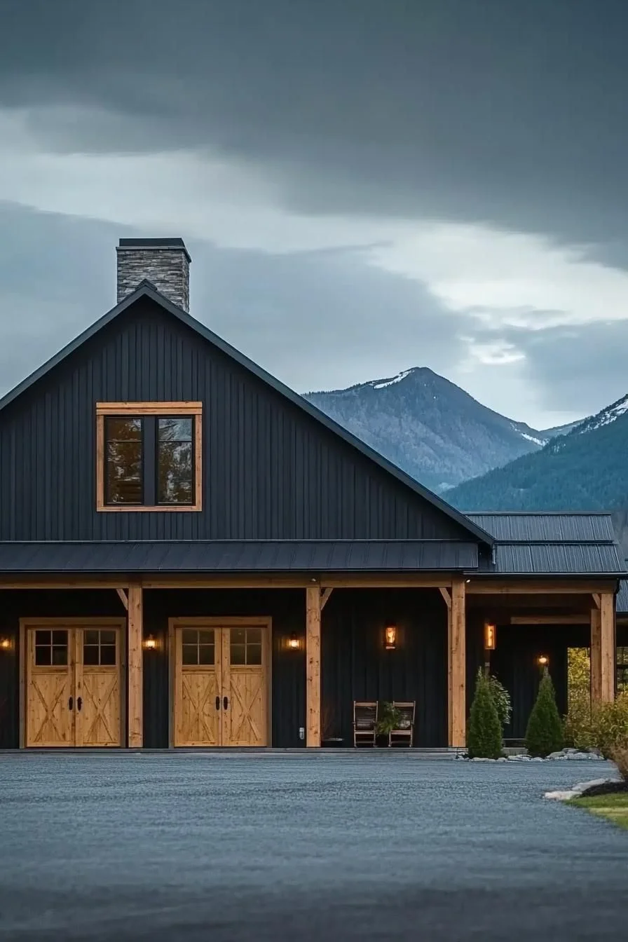 A Barndominium With Sweeping Mountain Views