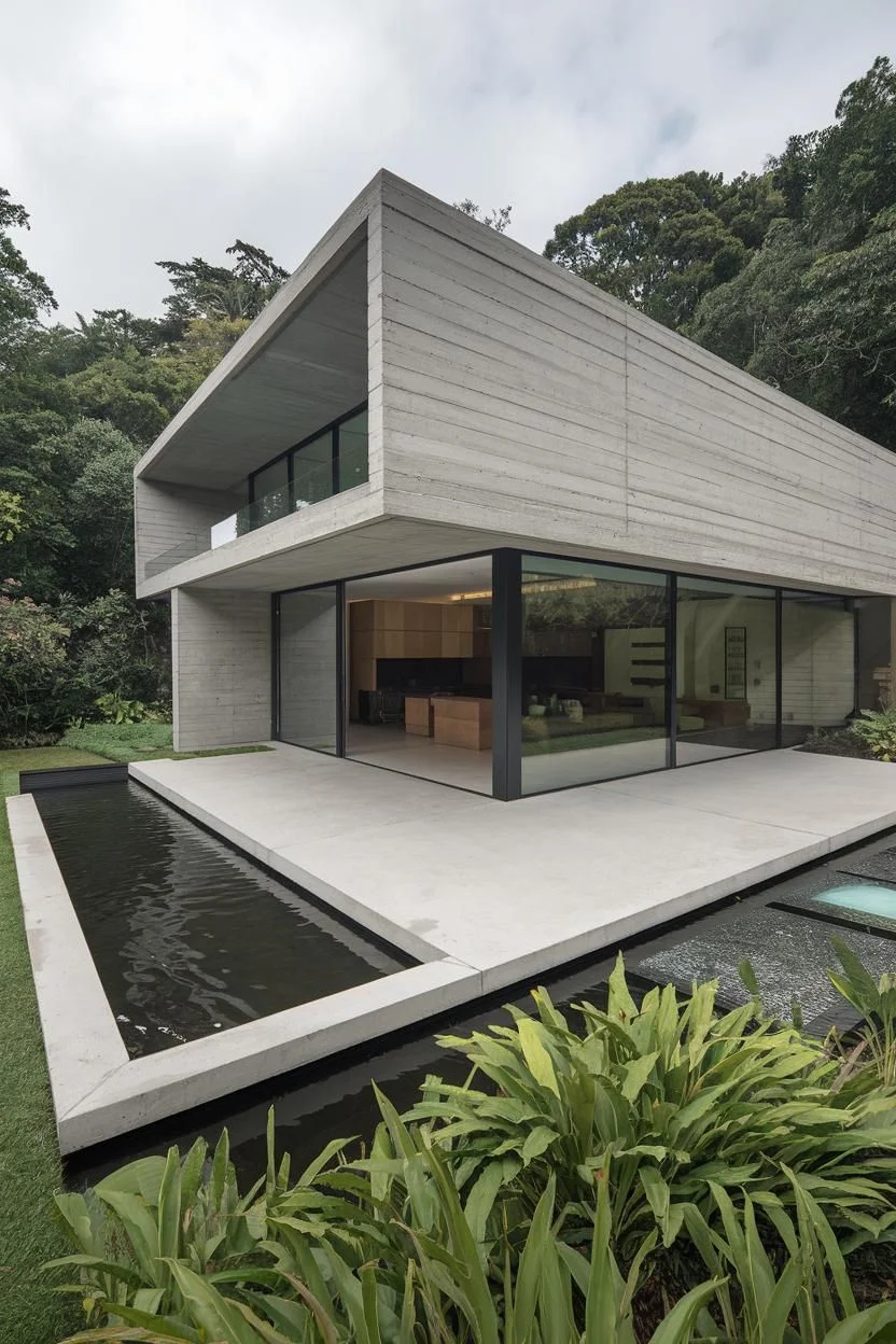 A Concrete Retreat with Zen Appeal