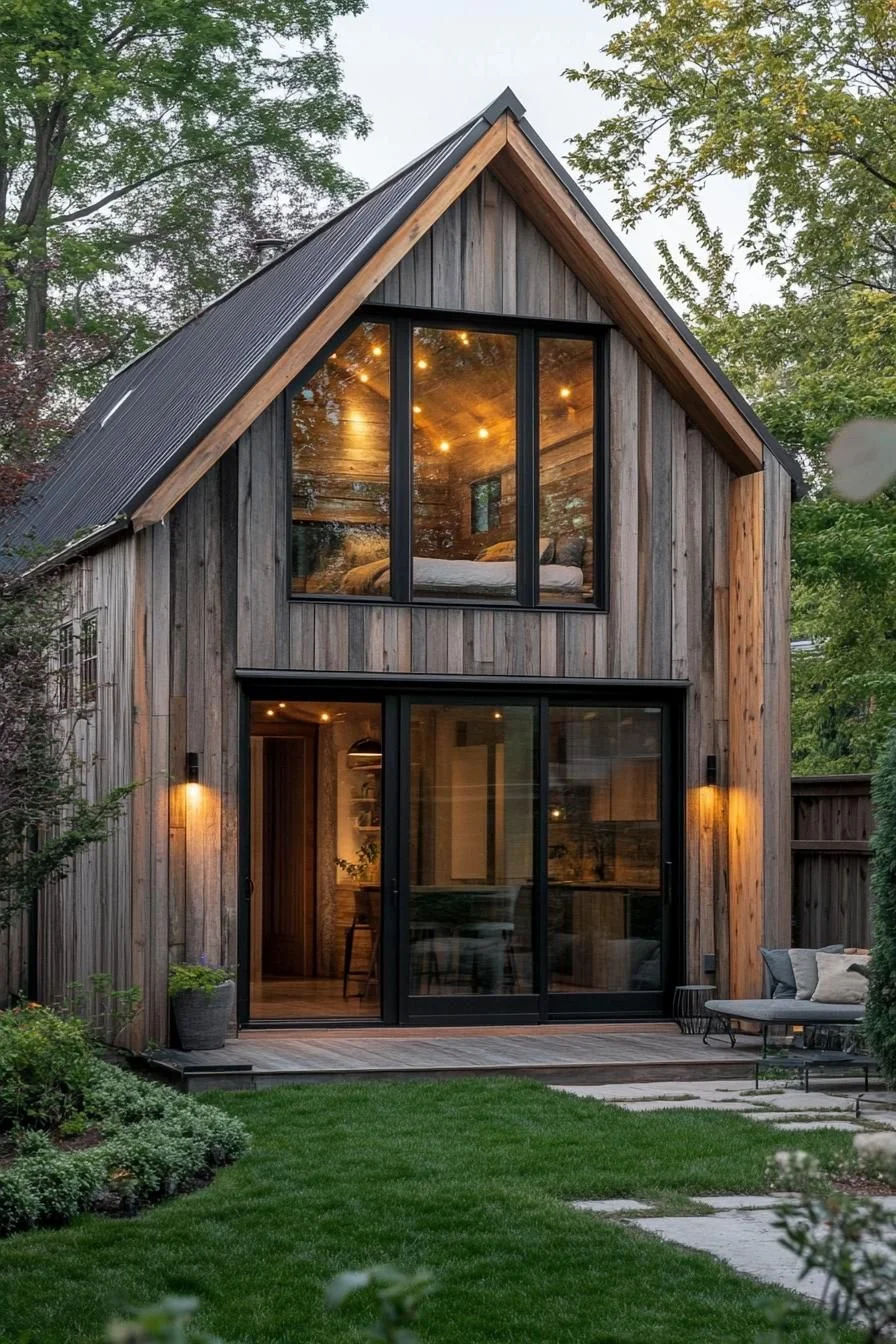 12) A Rustic Loft Sanctuary in the Woods