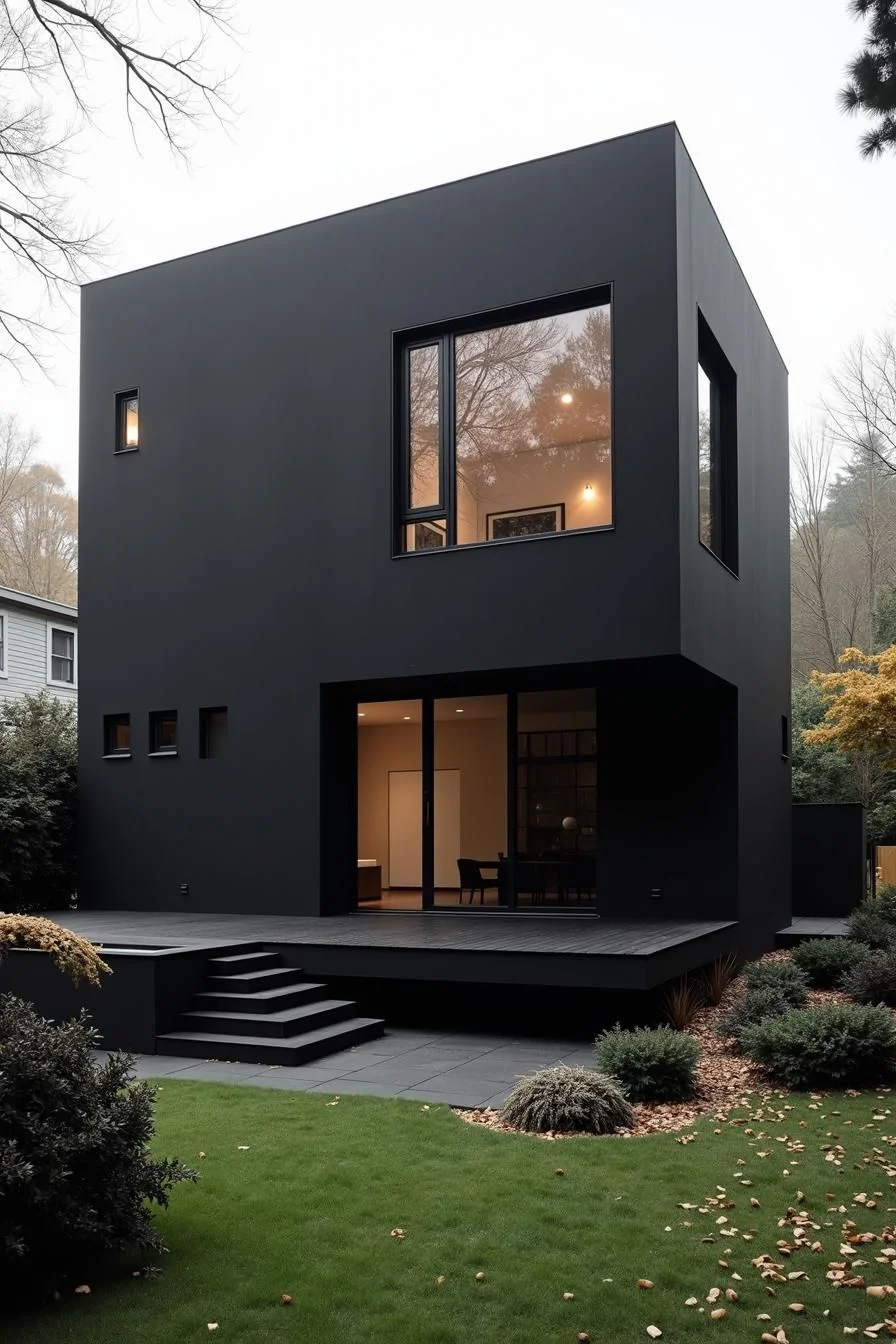 A Gothic-Inspired Cube Among the Foliage