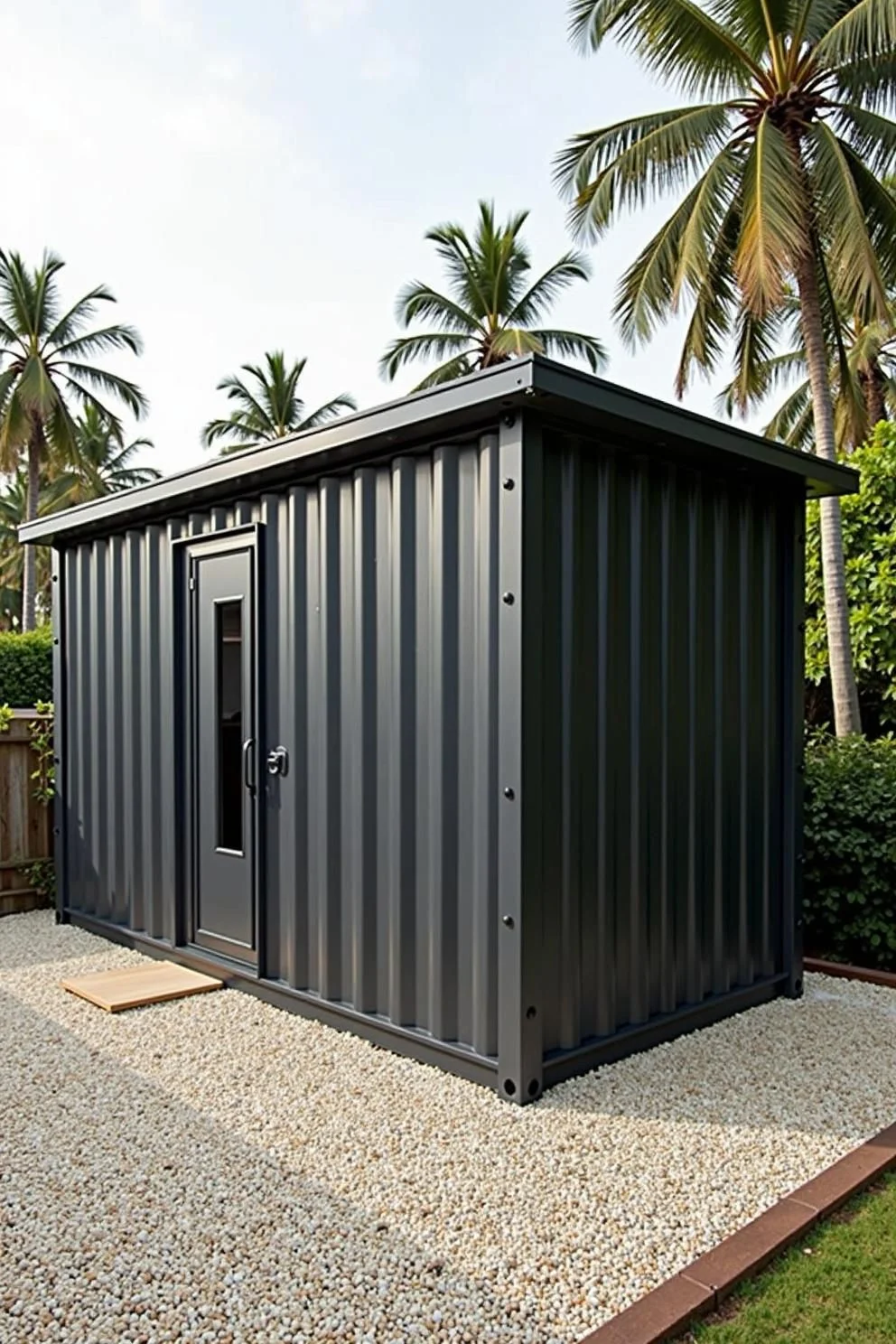 A Steel Hideaway That Blends In