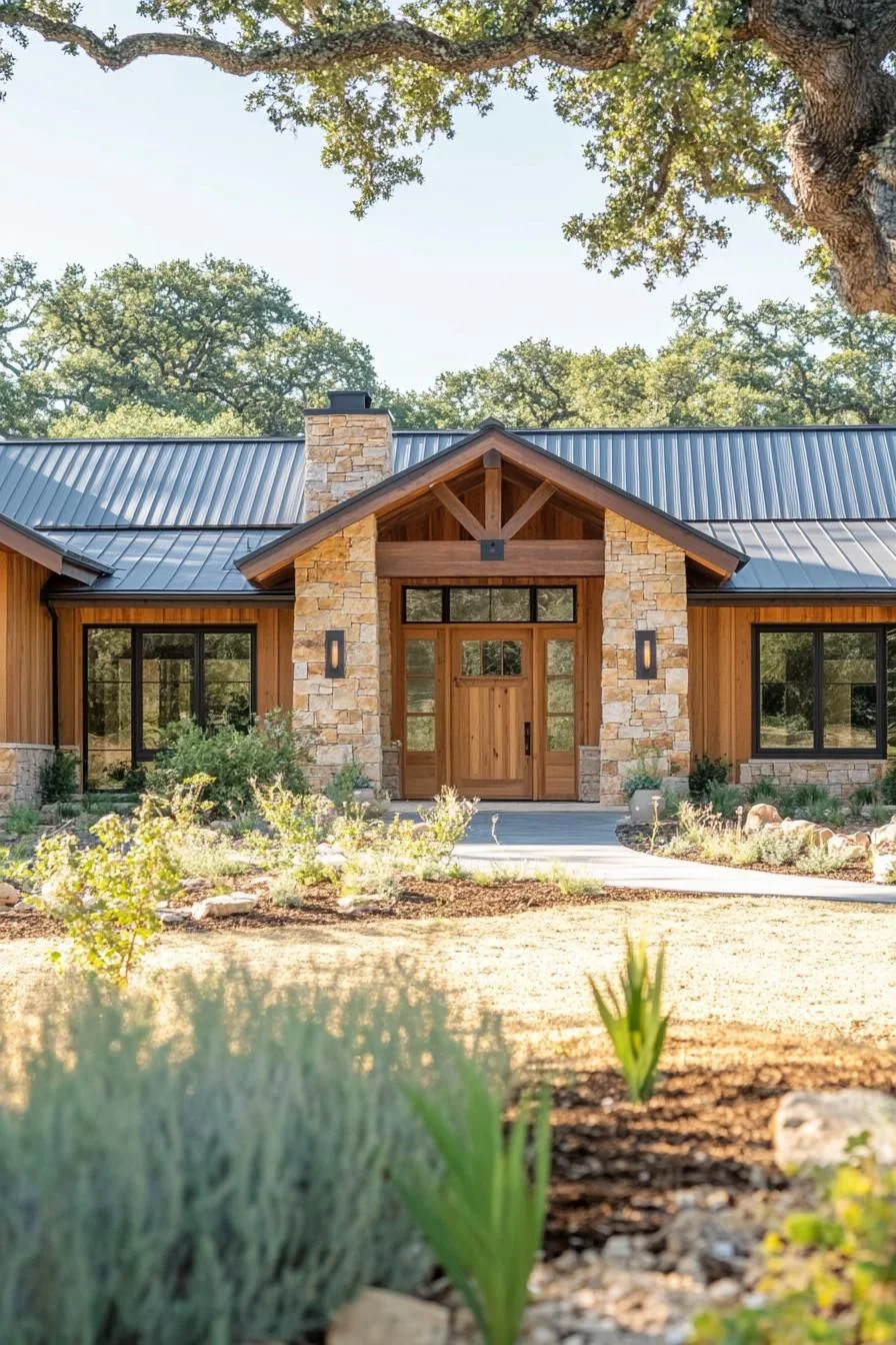 Rustic Rancher with an Airy Feel