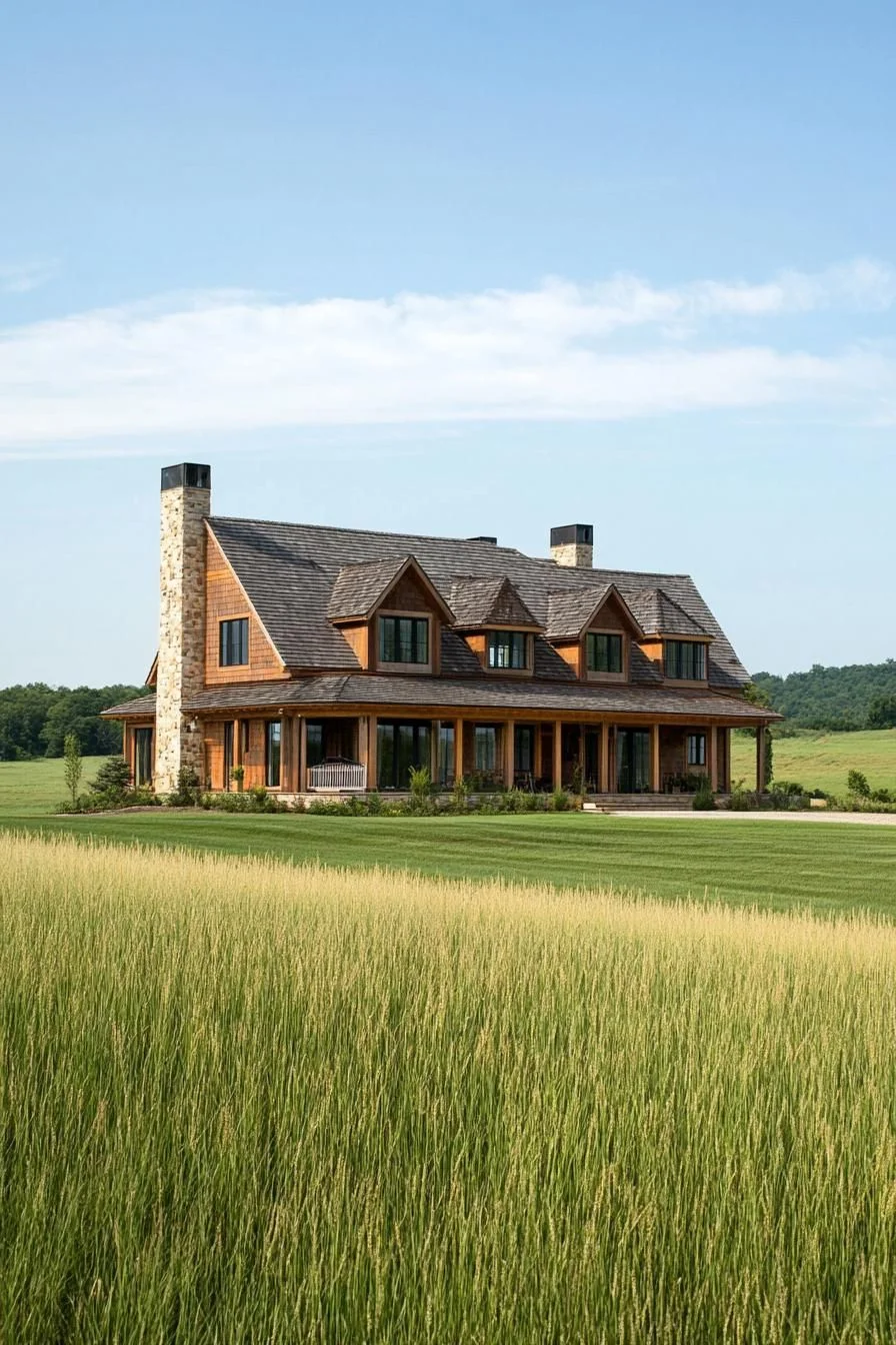 Charming Rustic Prairie Home