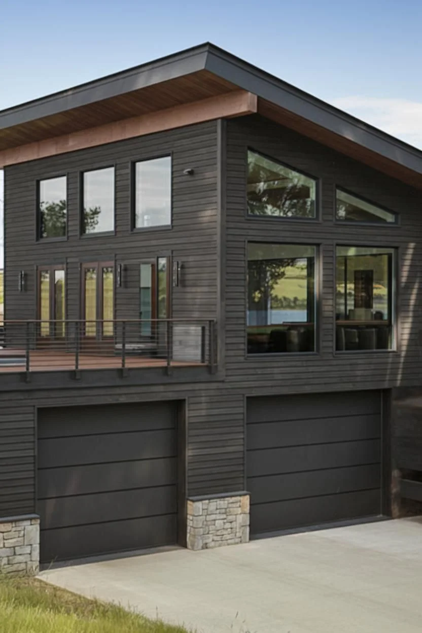 Jet-Black Garage House Kingdom