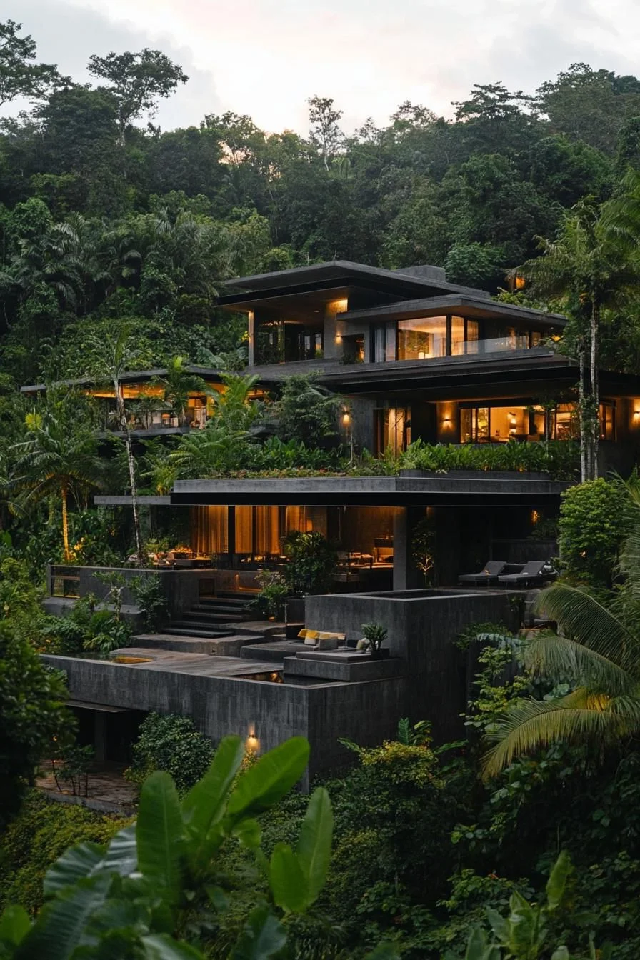 A Mansion Wrapped in Jungle