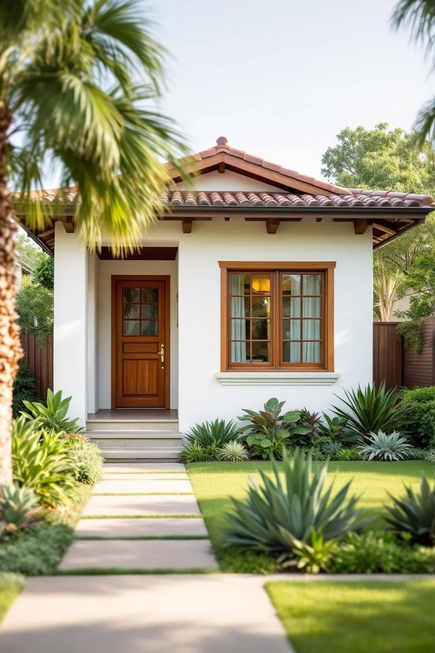 A Tiny Tranquil Jewel, Spanish Style