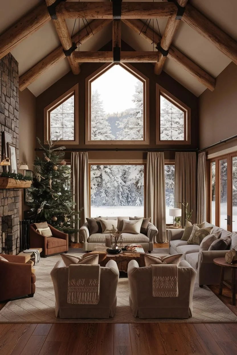 Quirky Comfort in a Treetop Cabin