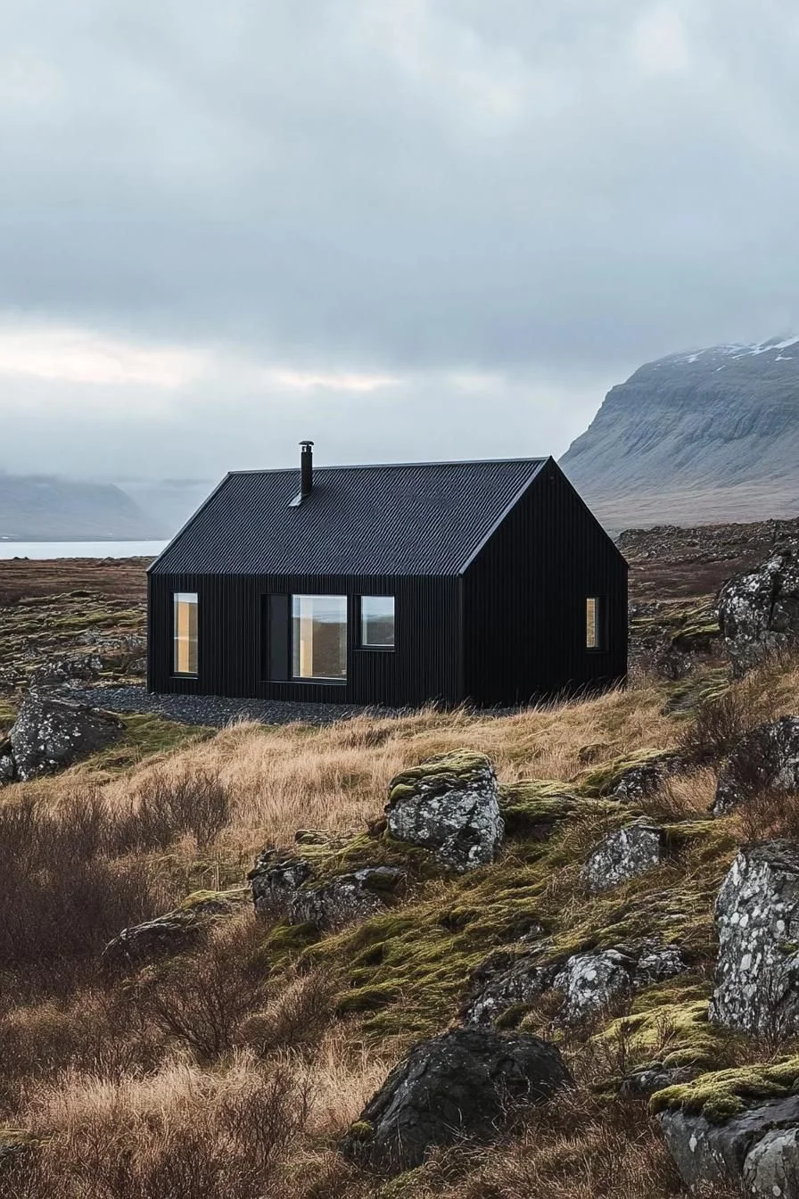 Black Box Barndominium in the Highlands
