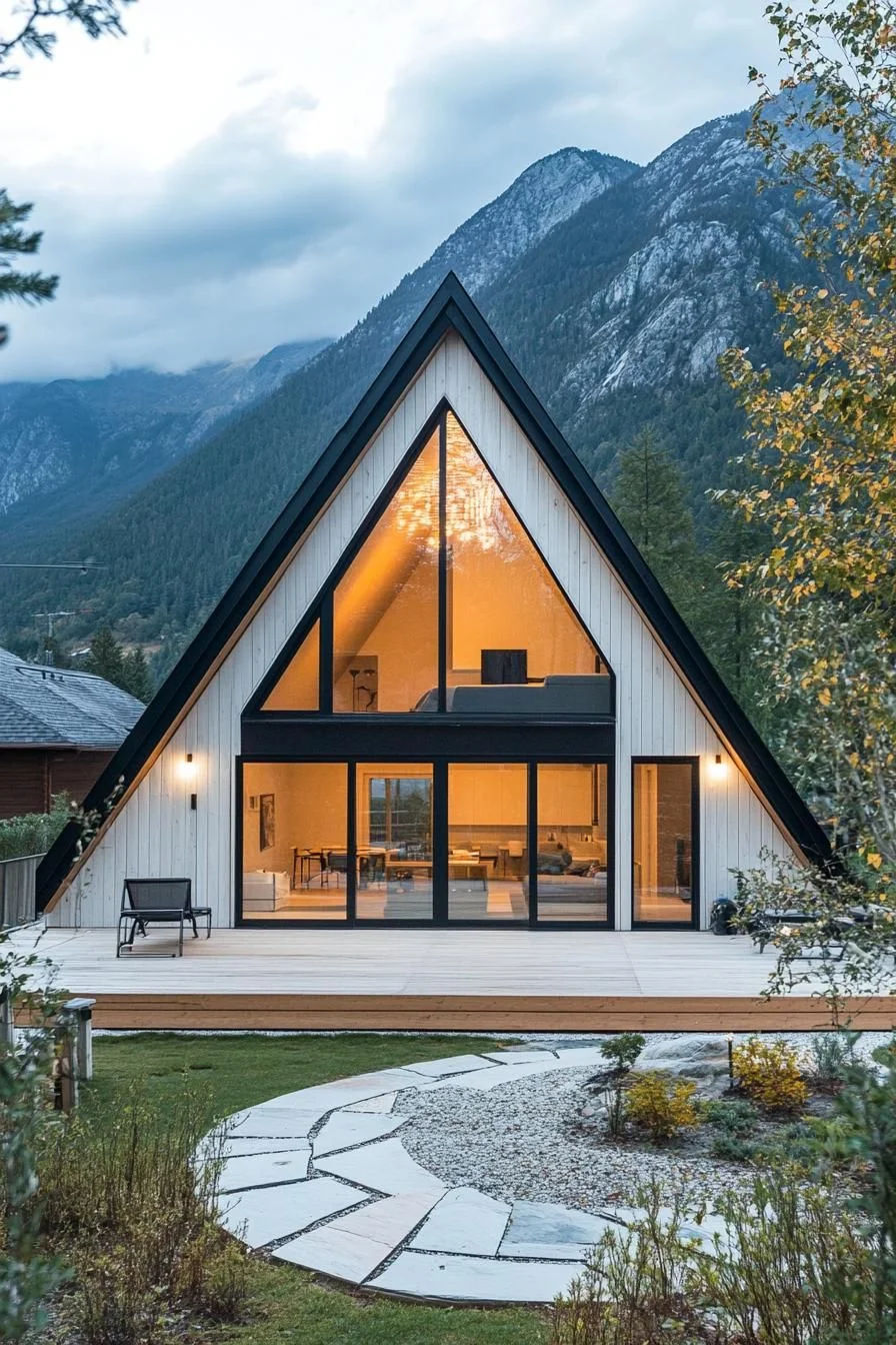 An A-Frame Affair: Triangular Tryst