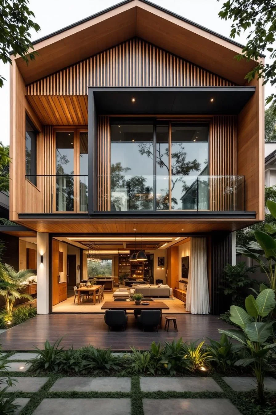 An Open-Plan Wooden Thai Retreat