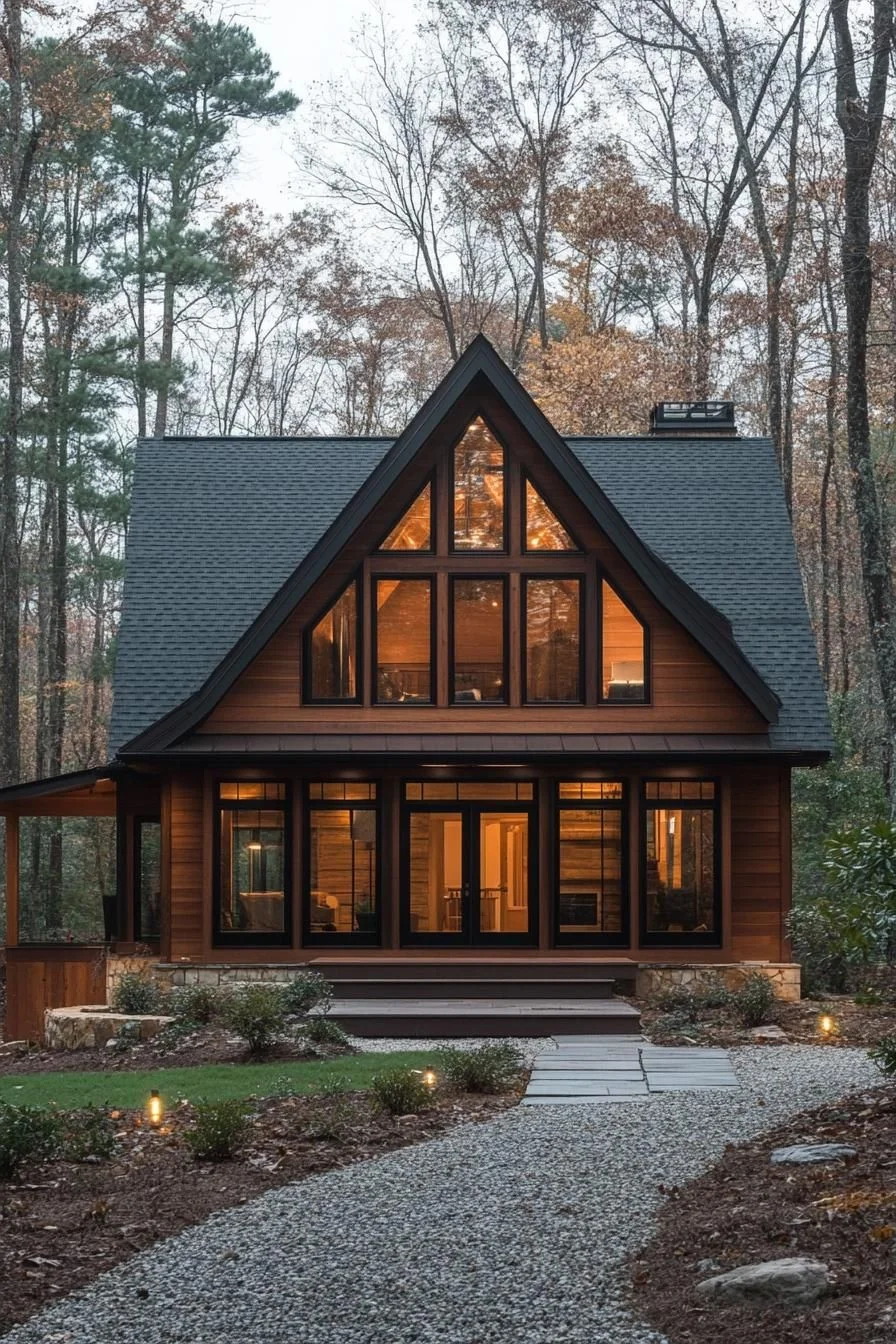 A Timber Cabin at Its Coziest