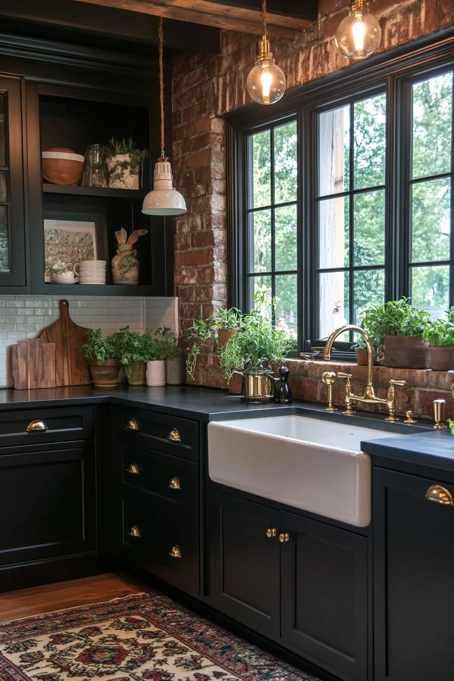 A Charming Kitchen Retreat With Thistle Accents