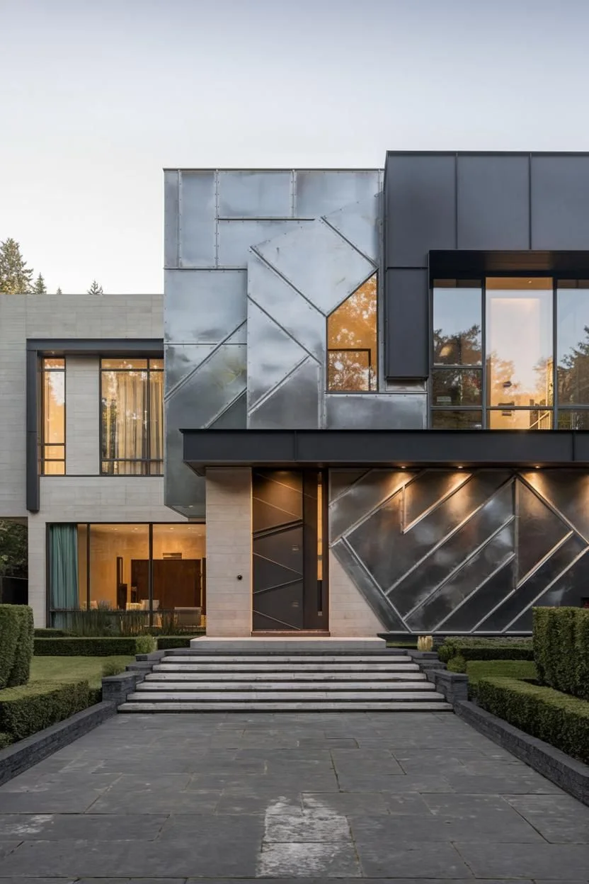 Metal and Stone Combined Beautifully