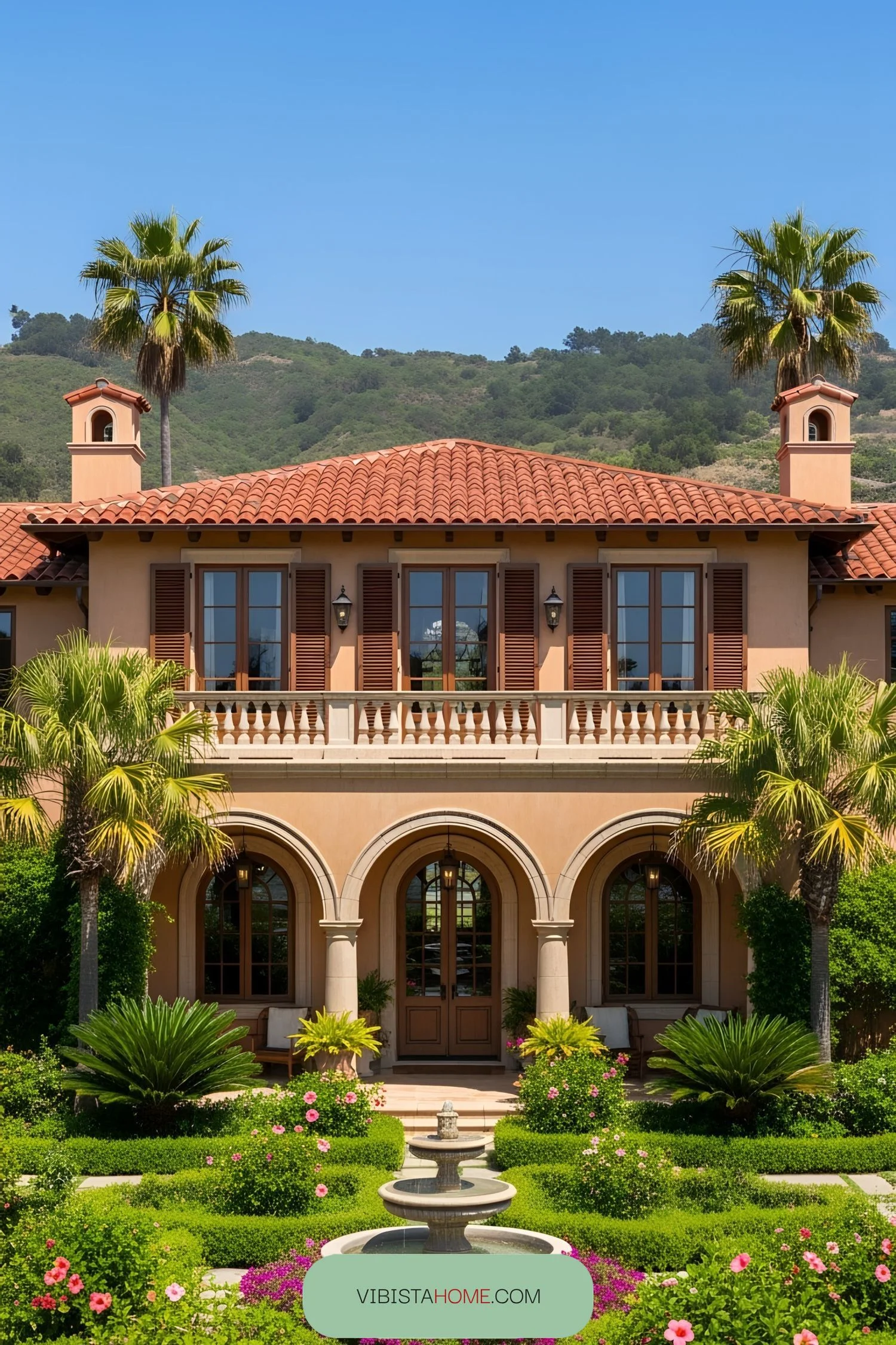 A Coastal Tuscan Home with Mediterranean Details
