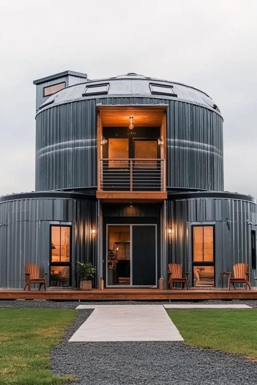 Silo House Design That Impresses