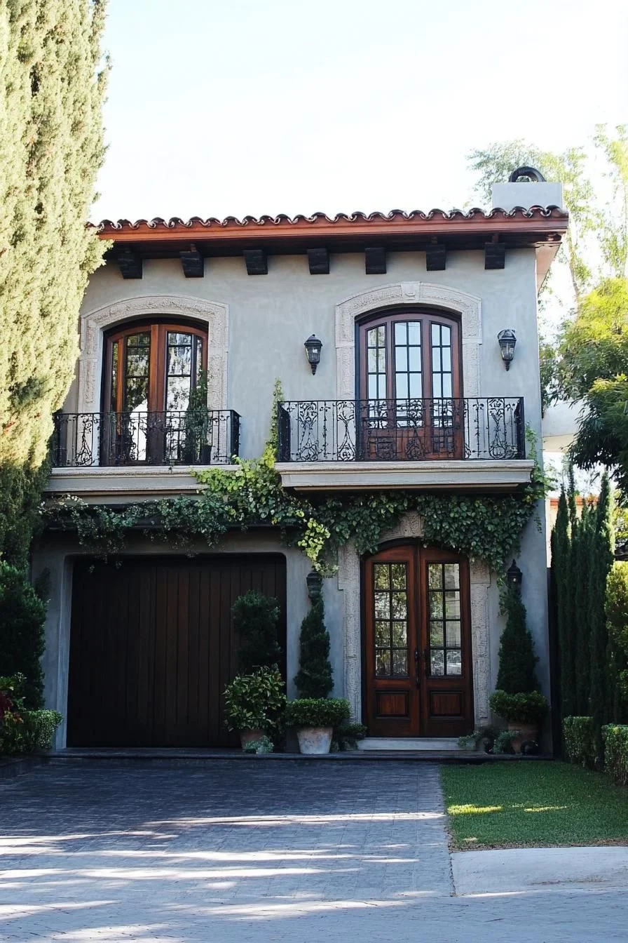A Refined Retreat Covered in Ivy