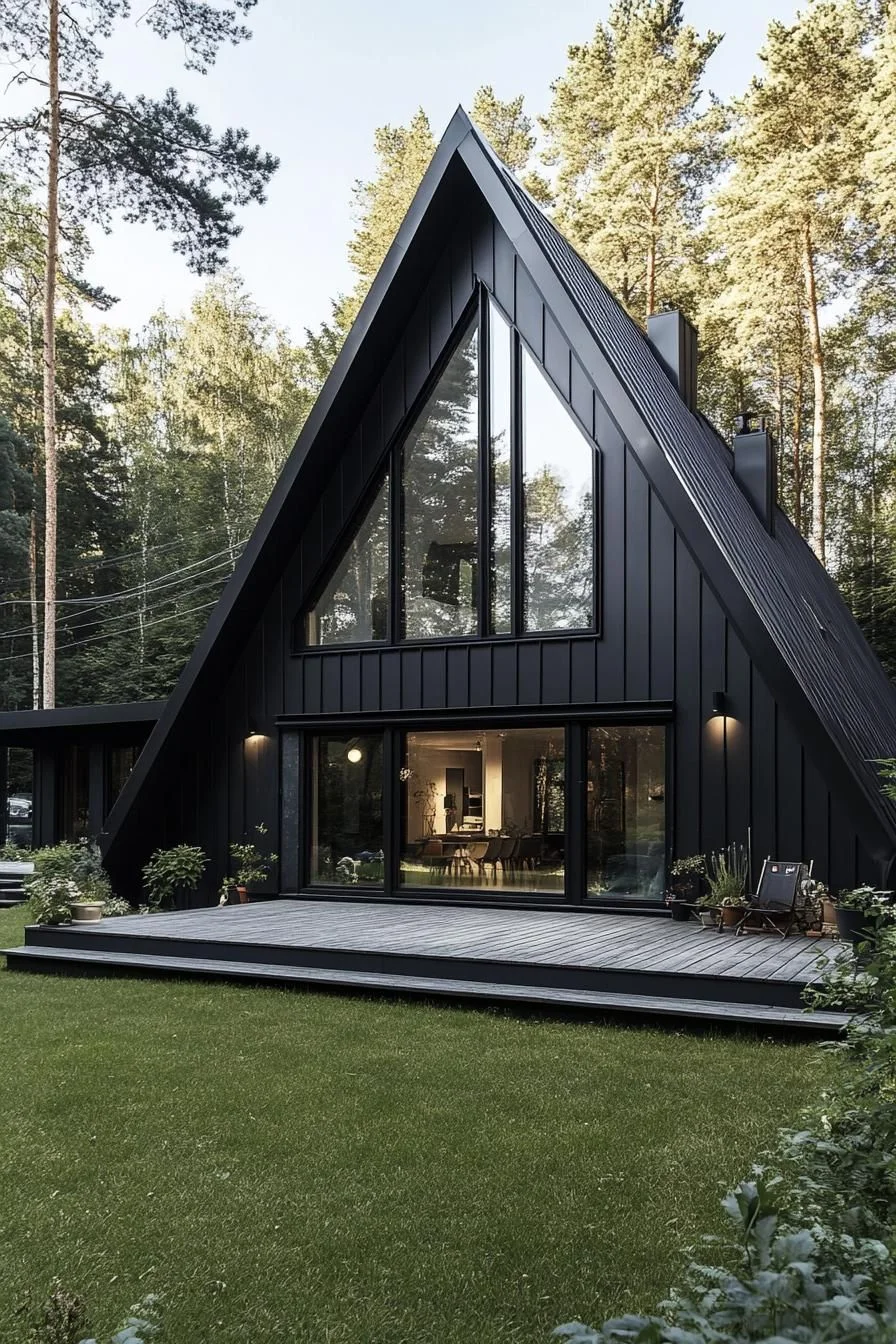 A-Frame Abode: Nature's Geometry Lesson