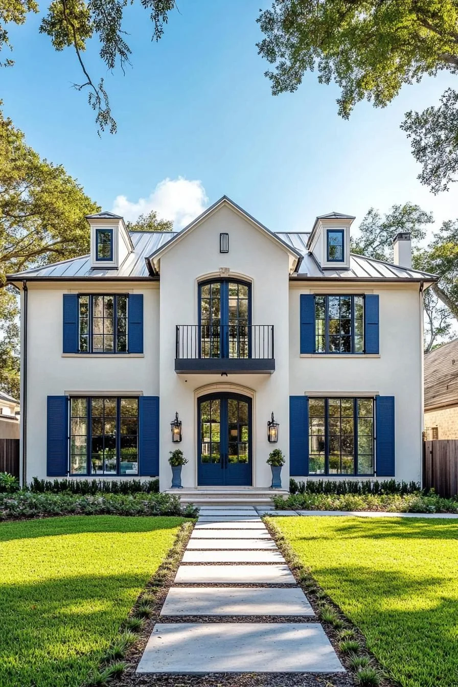 A Bright Home Surrounded by Greenery