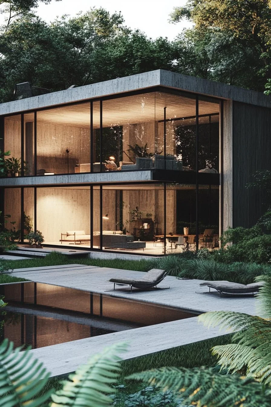 A Glass Tropical House Adventure