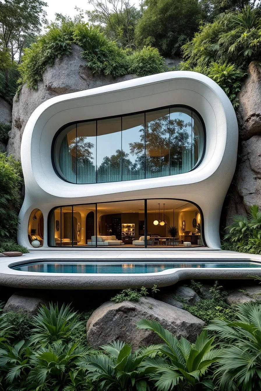 A Futuristic Oasis Where Nature Meets Design
