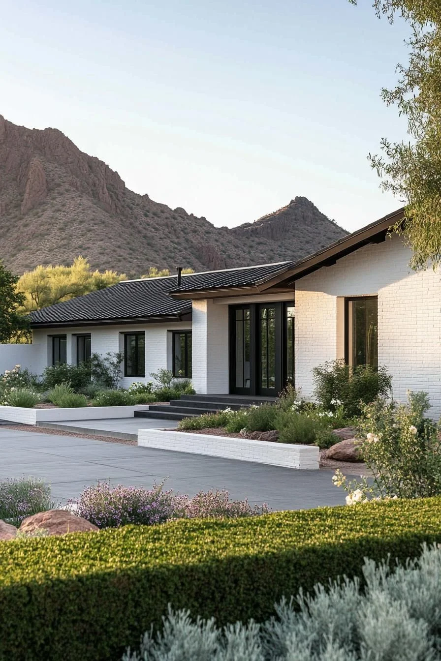 A Dreamy Blurred Desert Dwelling