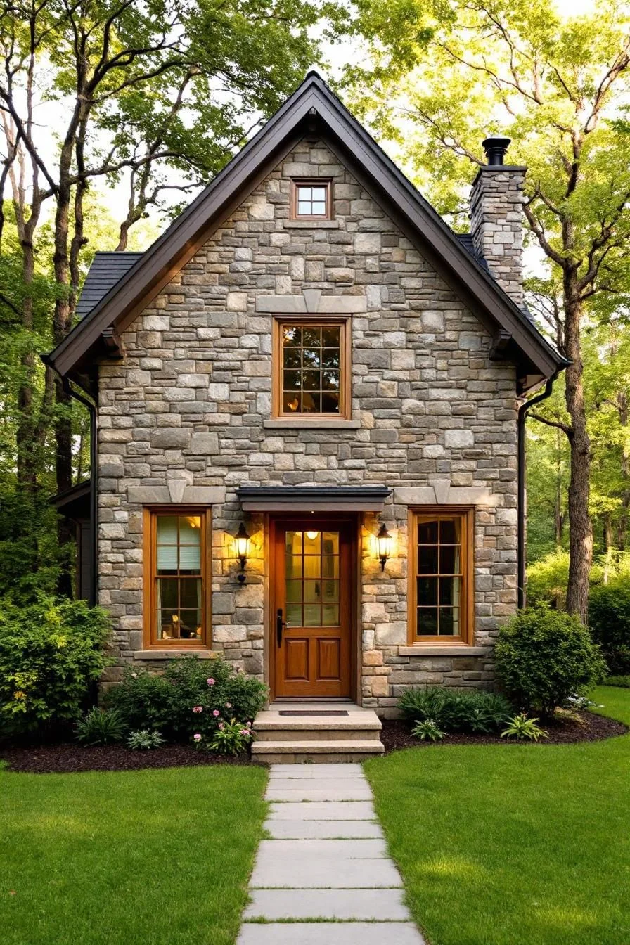Enchanting Stone Cottage with Classic Style
