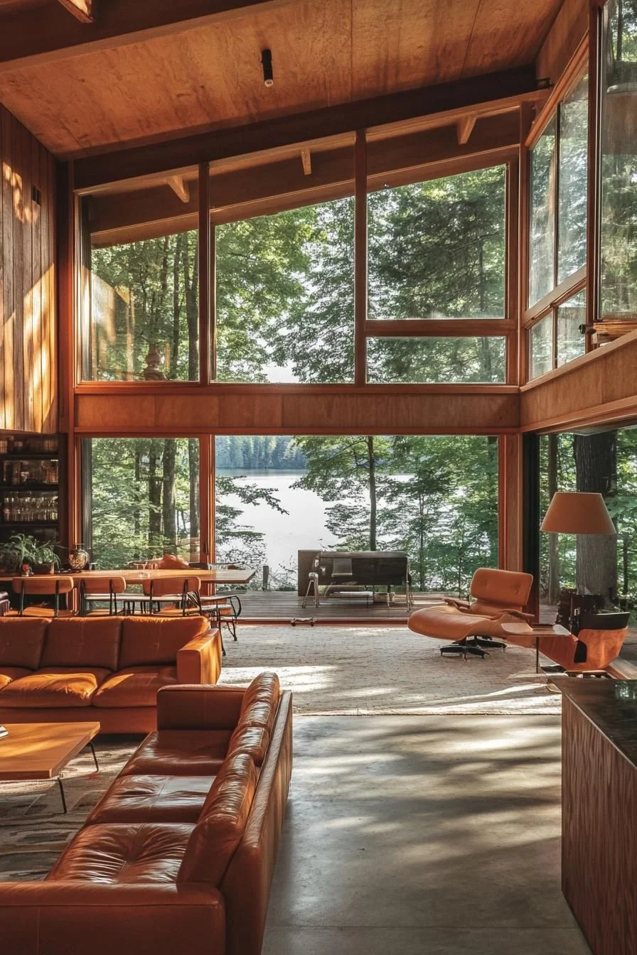 Open-Plan Living with Vintage Leather Furniture - photo 4