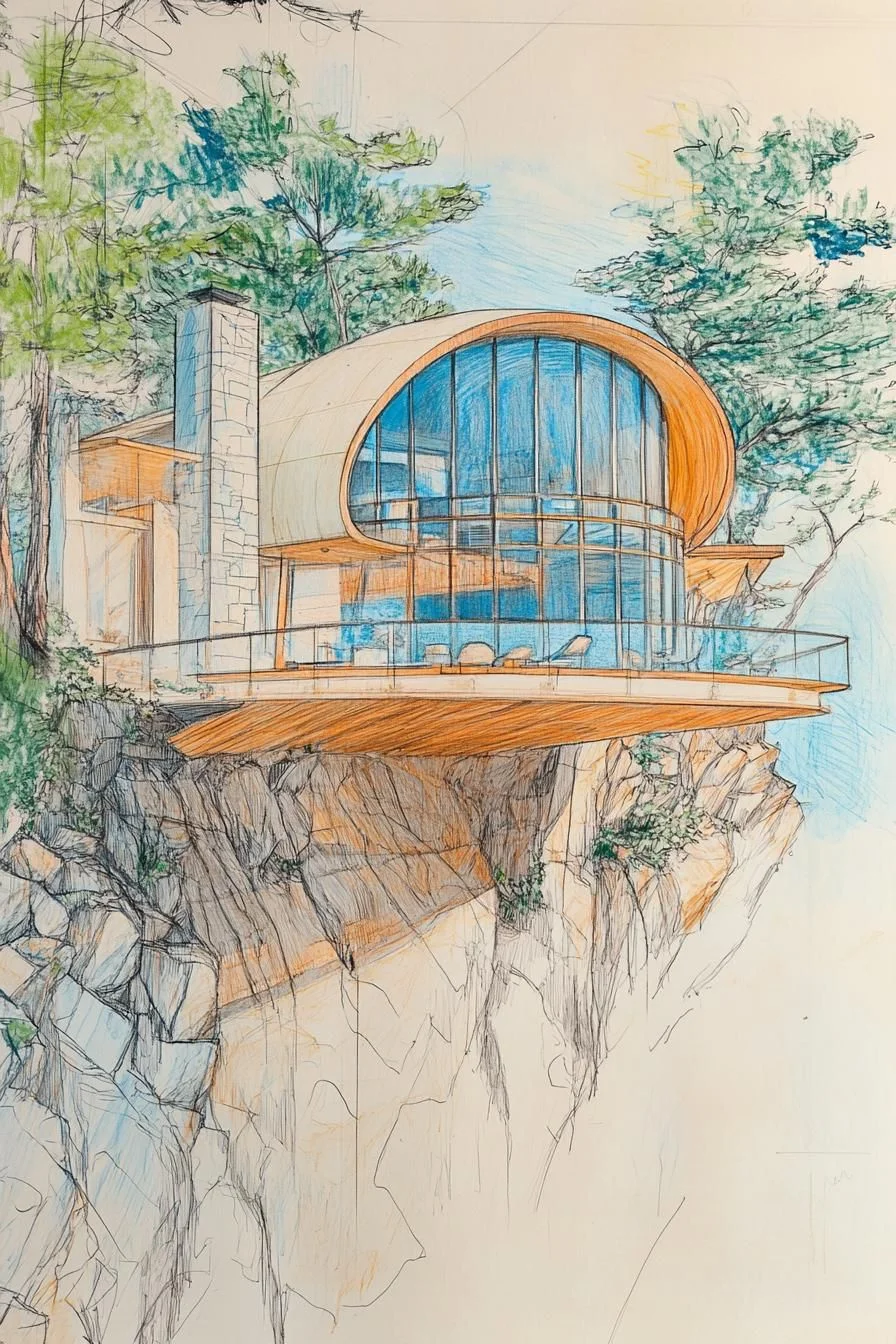 The Cliffside Dream: A Hanging House