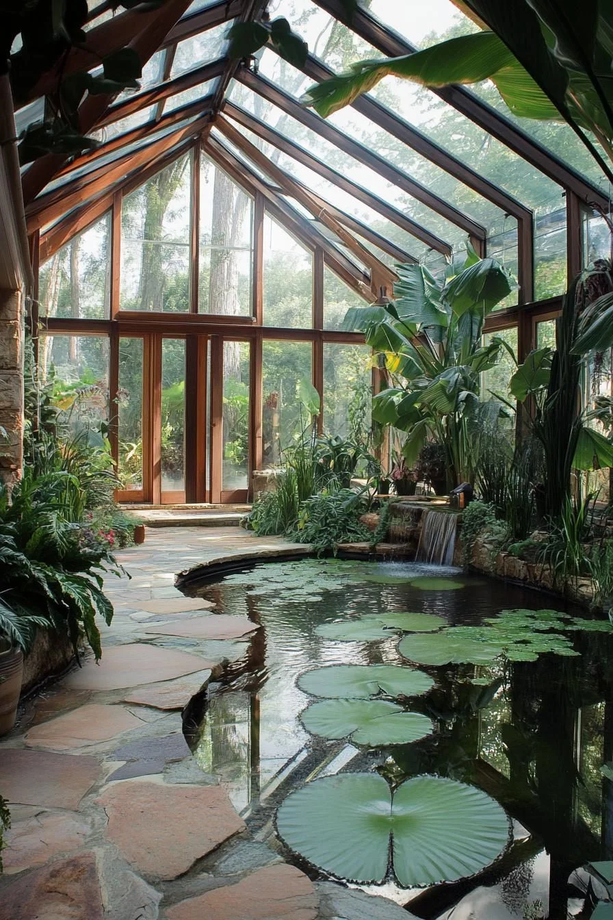 Pondside Serenity: A Glass-Walled Retreat